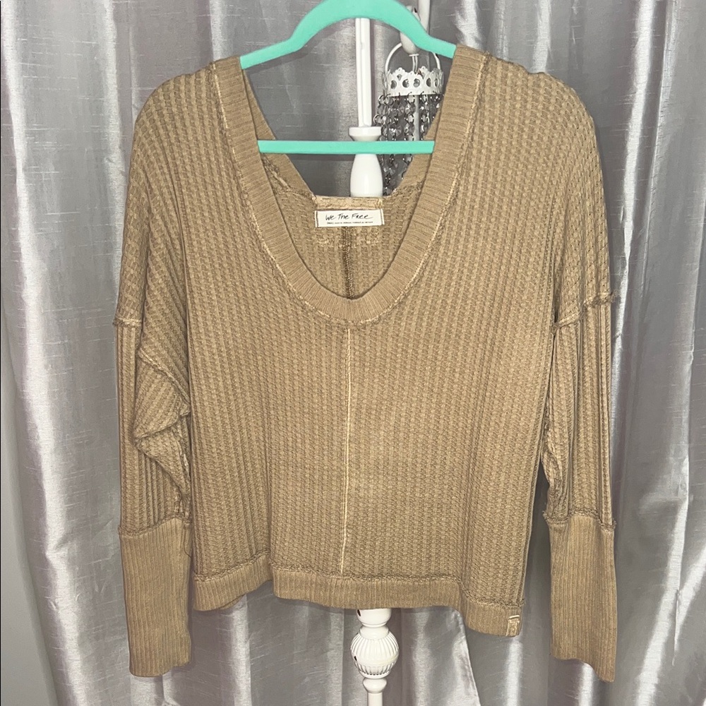 Free People We The Free Magic Thermal Long Sleeve Sweater